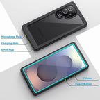 Lanhiem for Samsung Galaxy S25 Ultra Case, IP68 Waterproof Dustproof, Built-in - Image 5