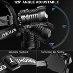 AKNEAR Rechargeable LED Headlamp Super Bright, 4500 High Lumens Head Lamp - Image 7