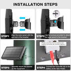 Solar Panel for Deer Feeder, 12V 1.98W Solar Panel Outdoor IP65 Waterproof - Image 3
