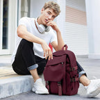 coowoz Lightweight School Bag Casual Daypack College Laptop Backpack - Image 8
