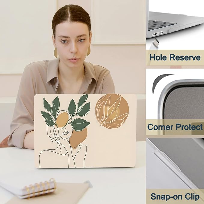 Printed Case for MacBook Air M1 13 inch 2020 2019 2018 Release, Aesthetic Hard - Image 5