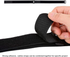 1.5 x 24 Inch Hook and Loop Cable Tie, 12 Pack Heavy Duty Adjustable Fastening - Image 5