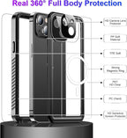 Temdan Compatible with iPhone 13 Case Waterproof, Built-in Screen & Camera - Image 5