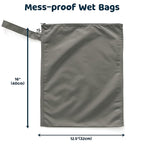 Tiny Twinkle Mess Proof Wet Bags | 2-Pack Reusable Waterproof Wet Bags - Image 10