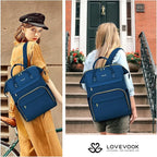 LOVEVOOK Laptop Backpack for Women, 18 Inch Professional Womens Travel Backpack - Image 6