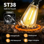 Outdoor Solar String Lights Waterproof: ST38 82ft Shatterproof Patio Lights - Image 6