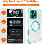 for iPhone 16 Pro Waterproof Case Compatible - Image 2