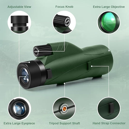 12x56 High Power Monocular Telescope - Image 2