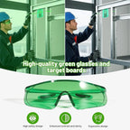 Huepar Laser Level with 60in Tripod, 1/13 High Accuracy Self Leveling Green - Image 9