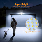 LEPOWER 1600LM LED Solar Security Lights Motion Outdoor, Motion Sensor Light - Image 3