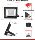 L LOHAS LED Red and Green Christmas Flood Light Outdoor,    - Image 5