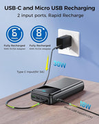 Portable Charger Power Bank 50000mAh, USB-C PD 30W Fast Charging External - Image 4