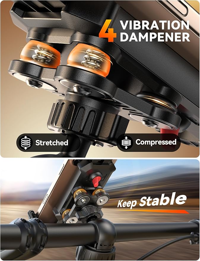 JOYROOM Anti-Shake Bike Phone Holder - Image 2