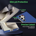 GRECAZO Slim Borderless for Samsung Galaxy S24 Ultra Phone Case 6.8" Ultra-Thin - Image 5