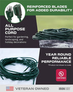 Iron Forge Cable 2 Pack Weatherproof 50 Ft Outdoor Extension Cord - Image 7