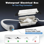 FLEMOON IP55 Outdoor Electrical Box Waterproof - Image 3
