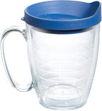 Tervis Clear & Colorful Lidded Made in USA Double Walled Insulated Tumbler by TervisTumblerCompany