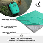 STOVER 5/10/25/30/40/55L Waterproof Dry Bag- Roll-Top Backpack w/Phone Case- - Image 2