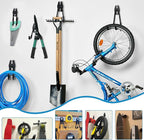 GeeWatom 2 Pack Garage Storage Utility Hooks，Garage Garden Tool Organizer，Steel - Image 8