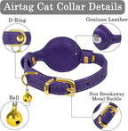 OOPSDOGGY Leather AirTag Cat Collar - Image 3