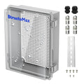 Outdoor Electrical Junction Box | IP67 Waterproof | Resistant ABS Material by StructoMax