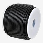GENIQUE Real/Genuine Round Leather String Cord by GENIQUE