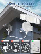 Olafus 50W Motion Sensor Outdoor Light Plug in, Motion Flood Light Dusk to Dawn - Image 2