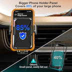 Qifutan Cell Phone Holder Phone Holder Car Automobile Air Vent Hands Free - Image 7