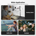 NEEWER Mini Tripod for Phone, Lightweight Foldable Small Selfie Stick Cell - Image 4