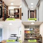hepside 4 Pack Motion Sensor Ceiling Light Wired, 3000K/4000K/6500K LED Flush - Image 6