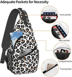 Leopard Print Crossbody Sling Bags - Image 3