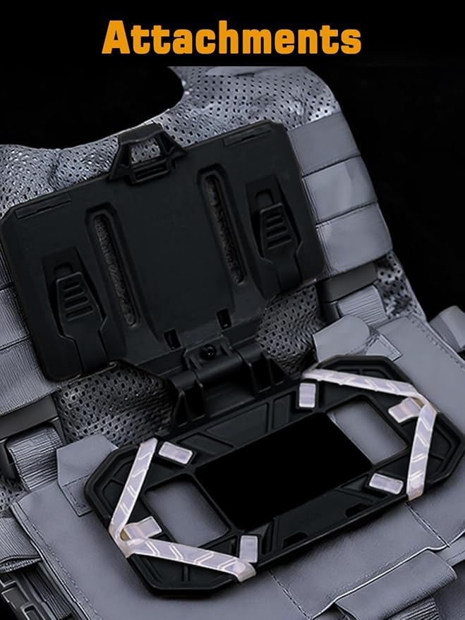 Tactical Gear Plate Carrier Vest Accessories Phone Chest Mount Holder - Image 4