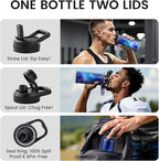 RAYMYLO Insulated Water Bottle 32 oz, Triple Wall Vacuum Stainless Steel - Image 5
