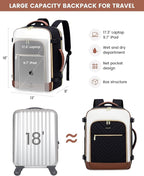 LOVEVOOK Large Travel Backpack for Women, TSA Carry on Backpack for Airplanes - Image 5