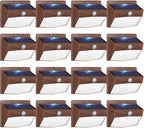 Peasur 16 Packs Solar Outdoor Lights Motion Sensor Solar Security Light by Peasur