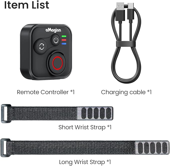 YDW Bluetooth Remote Control for DJI Osmo Action 6/Osmo Action 5 Pro/Action - Image 9