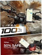 LISEN Ebike Phone Holder Mount Bike Cell Phone Holder Handlebars fit Adults Kids - Image 5
