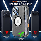 SPIDERCASE Magnetic for iPhone 17 Case Waterproof, 12FT Military Shockproof - Image 2