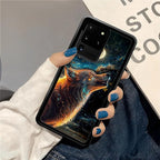 for Samsung Galaxy S20 Ultra Case, Star Cave Hungry Wolf Pattern Graphic Design - Image 7