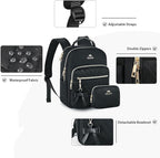 MATEIN Mini Backpack for Women, Waterproof Stylish Daypack Purse Shoulder Bag - Image 3
