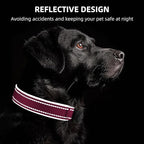 AirTag Dog Collar, IP68 Waterproof Air Tag Dog Collar Holder, Reflective - Image 6