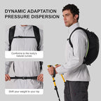 N NEVO RHINO Small Hiking & Trekking Backpack, 10L Lightweight Travel Backpack - Image 5