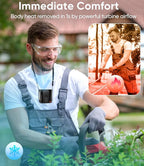 Tedajo AI Portable Waist Fan, 6 Speeds 16000RPM Strong Turbo Airflow, 40H Max - Image 4