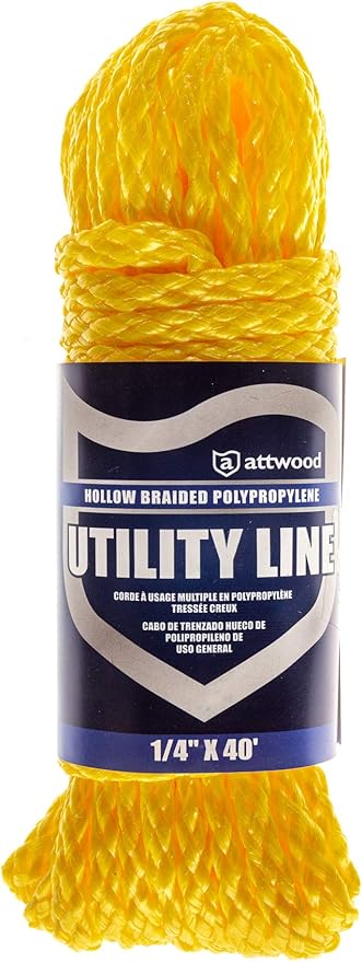 Attwood Neon Colored Diamond Braided Polypropylene Marine Utility Cord - Image 5
