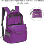 G4Free 20L Lightweight Packable Backpack Travel Hiking Daypack Foldable Backpack - Image 6