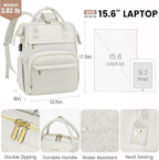 LOVEVOOK Leather Laptop Backpack - Image 4