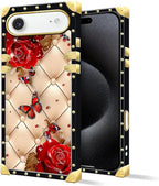 for iPhone 17 Air Case Luxury Golden Decoration - Image 2