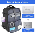 Taygeer Travel Laptop Backpack for Men Women, Airplane Approved Travel Backpack - Image 6