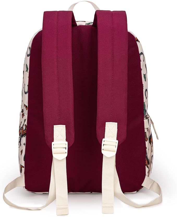 Montana West Backpack for Women Men 2 PCS Lightweight College Bookbags Casual - Image 5