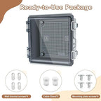 Nineleaf IP67 Waterproof Electrical Junction Box, 5.9"x5.9"x3.5" ABS Plastic - Image 6